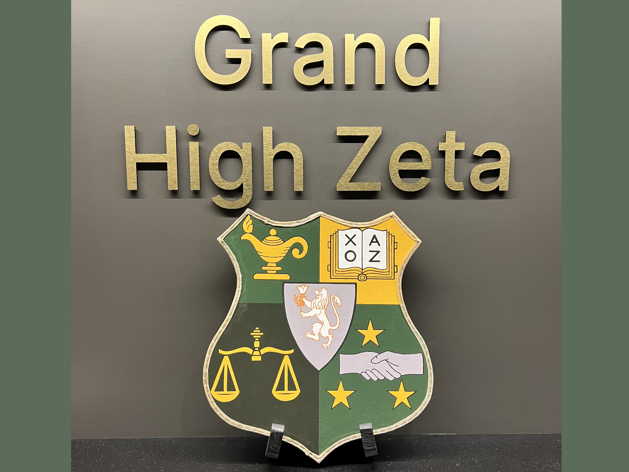 Grand High Zeta of Lambda Chi Alpha Shield